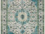 Blue and Lime Green area Rugs Aberdine Teal Lime area Rug