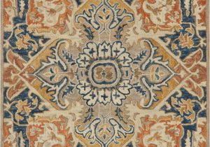Blue and Rust Rug Loloi Zharah Zr 10 Rust Blue area Rug
