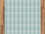 Blue and White Check Rug Amazon Lunarable Geometric area Rug Tartarn Pattern In