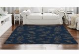 Blue and White Floral area Rugs Blue Floral Rugs Floral area Rug Navy Blue Colored Rugs – Etsy.de