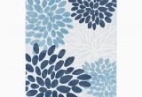 Blue and White Floral Rug Blue & White Floral Rug Zulily