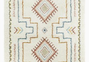 Blue and White Moroccan Rug Enright Tribal Moroccan Shag Red Blue F White area Rug