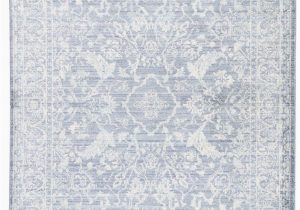 Blue and White Patterned Rug Lumineer Floral Blue & White area Rug In 2020