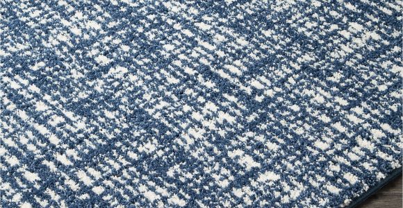 Blue and White Patterned Rug norris Blue White Patterned Medium Rug