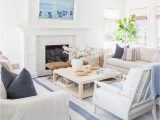 Blue and White Rug Living Room 39 Coastal Living Rooms to Inspire You