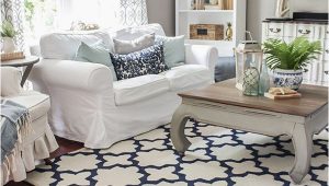 Blue and White Rug Living Room Blue & White In the Living Room A Rug Pad Giveaway