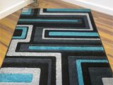 Blue Black and Grey Rug Pin by Kathleen Mcandrews On Turq Kitchen Items