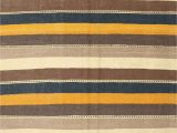 Blue Brown Rug Contemporary Contemporary Yellow Blue Brown area Rug