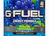 Blue Chug Rug Gfuel sour Blue Chug Rug – 296g G Fuel Bevnet.com Product Review   …