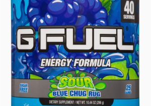 Blue Chug Rug Gfuel sour Blue Chug Rug – 296g G Fuel Bevnet.com Product Review   …