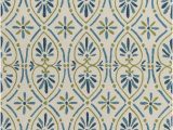 Blue Cream area Rug Terra Collection Hand Tufted area Rug In Cream Blue