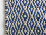 Blue Diamond Pattern Rug Amazing Carpet In Blue Diamonds 3×7 Feet