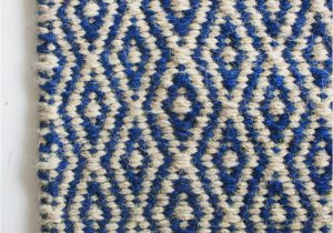 Blue Diamond Pattern Rug Amazing Carpet In Blue Diamonds 3×7 Feet