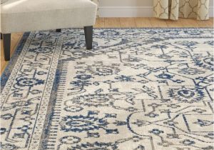 Blue Farmhouse area Rug Darby Home Co Harwood Cotton Silver/blue area Rug & Reviews …