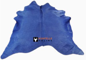 Blue Faux Cowhide Rug Cowhide Rug Blue 215 X 210 Cm – Kuhfelle Online & Nomad