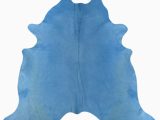 Blue Faux Cowhide Rug Cowhide Rug Bright Blue Dyed 190 X 160 Cm – Kuhfelle Online & Nomad