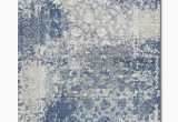 Blue Gray and Beige area Rug Gossamer Blue Grey area Rug