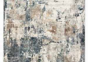 Blue Gray and Beige area Rug Sisario Abstract Blue & Gray area Rug