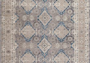 Blue Gray and Beige area Rug Statham oriental Gray Beige area Rug