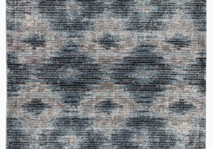 Blue Gray and Brown area Rug Gillenwater Geometric Blue Gray area Rug
