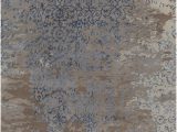 Blue Gray and Brown area Rug Rupec Collection Hand Tufted area Rug In Grey Blue & Brown