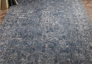 Blue Gray and Tan area Rug Myrick Hand Knotted Blue Tan area Rug