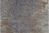 Blue Gray Brown Rug Rupec Collection Hand Tufted area Rug In Grey Blue & Brown