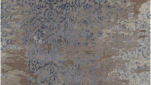 Blue Gray Brown Rug Rupec Collection Hand Tufted area Rug In Grey Blue & Brown