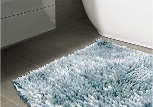 Blue Green Bathroom Rugs Style Selections Anti Microbial 20-in X 30-in Blue Polyester Bath …