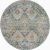 Blue Green Round Rug Rug Montapis Adana 07 Blue Green Round