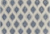 Blue Grey and White area Rug Clara Collection Hand Tufted area Rug In Blue Grey & White