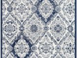 Blue Grey and White area Rug Surya Seville Sev 2304 area Rugs