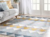Blue Grey and Yellow Rug Mystic Grey/blue/yellow Rug