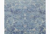 Blue Hand Knotted Wool Rug Amelia Hand Knotted Rug