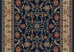 Blue oriental area Rugs Dean Classic Keshan Navy Blue oriental area Rug Landing Mat