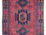 Blue oriental Rug Runner Design Hamadan Size 4 6×7 10 Color Pink Blue Multi