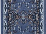 Blue oriental Rug Runner Details About Traditional Medallion Blue Persien 3 Pcs area Rug oriental Runner Mat Bo Set