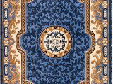 Blue oriental Rugs 8×10 Persian Rugs 2034 Blue Beige Ivory 5×7 5 2×7 2 area Rug oriental Carpet New