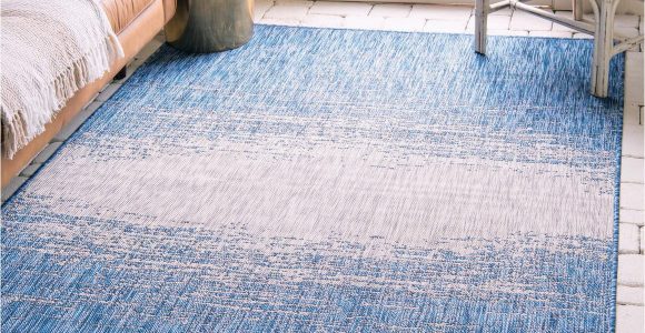 Blue Outdoor Rugs On Sale Blue 7 X 10 Outdoor Modern Rug