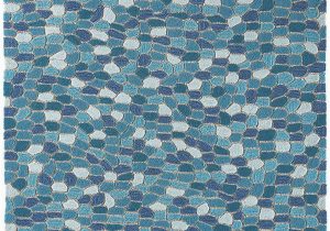 Blue Outdoor Rugs On Sale Liora Manne 1965 04 Spello Pebbles Aqua Indoor Outdoor Rug 3 6" X 5 6" Blue Navy