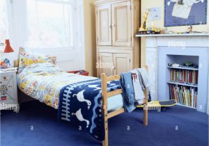 Blue Rug for Boys Room Children’s Bedroom with Blue Rug On Bed and Blue Carpet with …