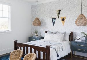 Blue Rug for Boys Room Tan and Blue Boys Bedroom with Blue Ikat Shag Rug – Cottage …