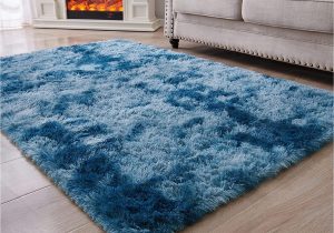 Blue Shaggy Rug for Sale Blue Shag area Rug 8×10 Clearance for Living Room Large Modern Reduced Price New