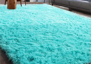 Blue Shaggy Rug for Sale Pagisofe Blue Fluffy Shag area Rugs for Bedroom 5×7, soft Fuzzy Shaggy Rugs for Living Room Carpet Nursery Floor Girls Dorm Room Rug