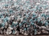 Blue Shaggy Rug for Sale Short Pile Runner Set Carpet 3 Piece Set Shaggy Bed Surround Grey Blue Mottled