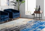 Blue Square area Rugs Nuloom 5 X 5 Blue Square Indoor Abstract area Rug In the Rugs …