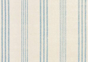 Blue Stripe Cotton Rug Swedish Stripe Woven Cotton Rug by Dash & Albert