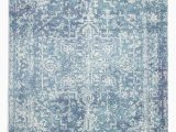 Blue Transitional area Rugs Hadera Blue Transitional Rug