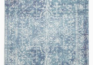 Blue Transitional area Rugs Hadera Blue Transitional Rug