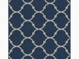 Blue Trellis area Rug Hedley Moroccan Trellis Lattice Blue area Rug